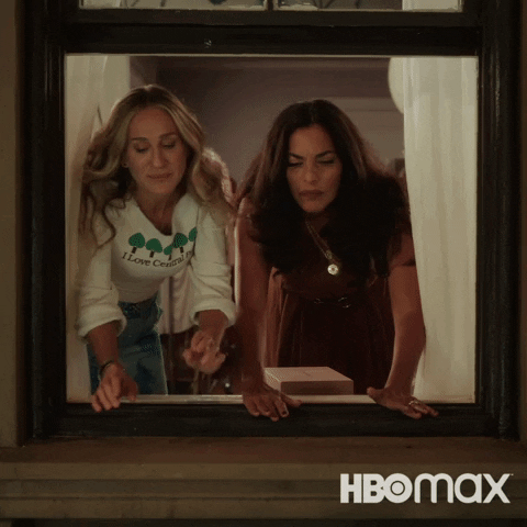 Carrie Bradshaw Friendship GIF by HBO Max