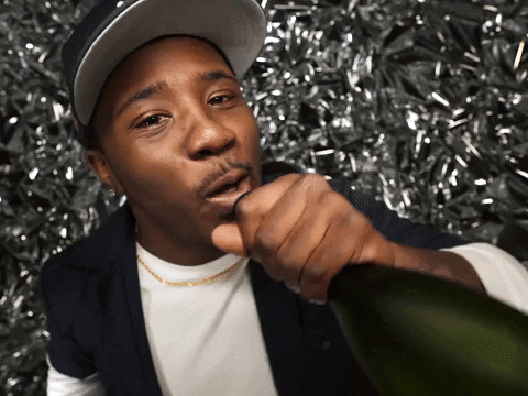 Turn Up Drinking GIF by Heavy Steppers