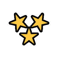 Star Sticker by Hoff & Pepper