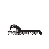 Check It Out Sticker by Hoff & Pepper