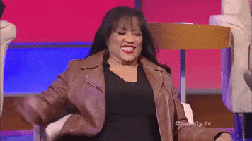 jackeeharry laugh laughing embarrassed jackee harry GIF