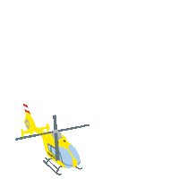 Helicopter Heli Sticker by OEAMTC