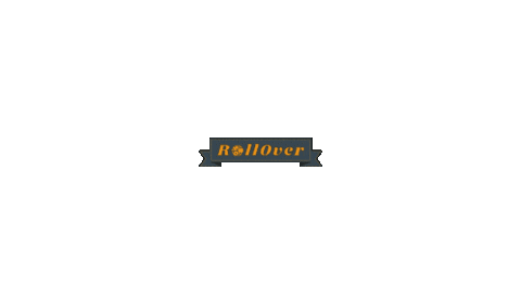 Logo Sticker by Rollover Cafe
