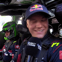 Happy Driver GIF by FIA European Rally Championship
