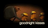 good night kiss GIF