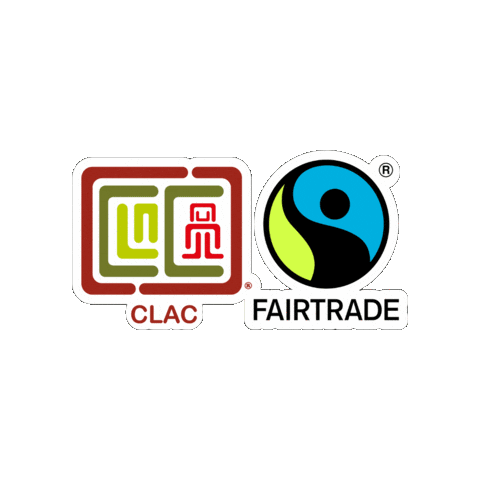 CLACcomerciojusto giphygifmaker fairtrade clac comercio justo Sticker