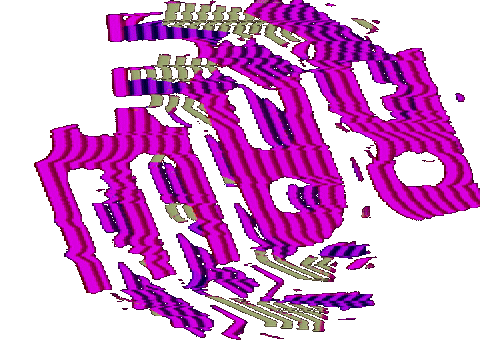 Art Glitch Sticker