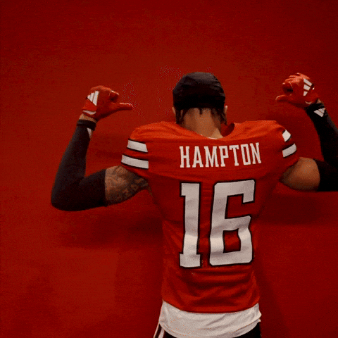 Ashton Hampton GIF by Texas Tech Football