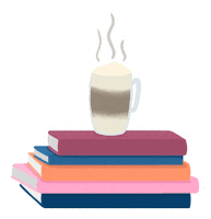 AnnetteWerkt coffee books koffie boeken Sticker