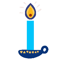 Fire Night Sticker by Demic