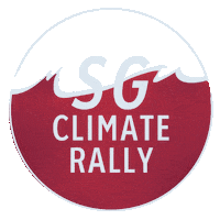 Global Warming Environment Sticker by SG Climate Rally