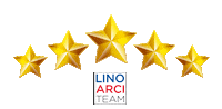 5 Star Reviews Sticker by LinoArciTeam