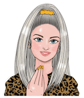 Happy Girl Sticker by Storybuzz Marketing