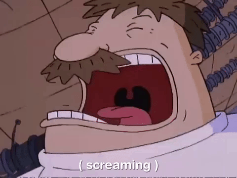 nickrewind giphydvr nicksplat aaahh real monsters giphyarm015 GIF