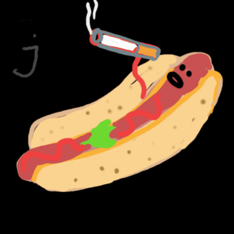 Hotdog Junkfood GIF