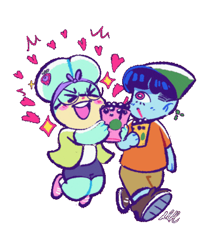 Bubble Tea Boba Sticker