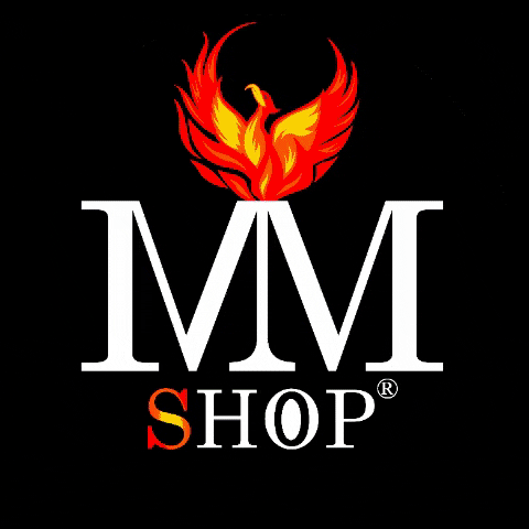 Mcworldshop giphygifmaker rainbow fire shop GIF