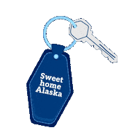 Home Sweet Home Alaska Sticker by Trident Seafoods