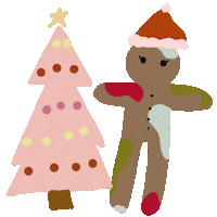 Flashing Christmas Tree Sticker