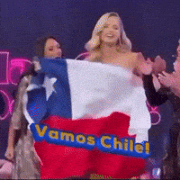 Vamos Chile GIF by Visible Chile