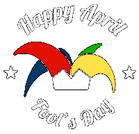 April Fools Sticker