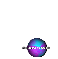 the answer ball Sticker by Example