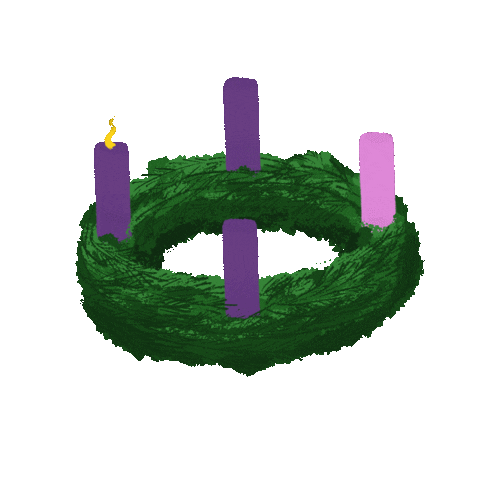 llamadasaser christmas navidad advent catholic Sticker