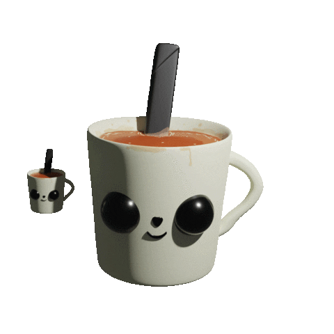 Morning Cafe Sticker