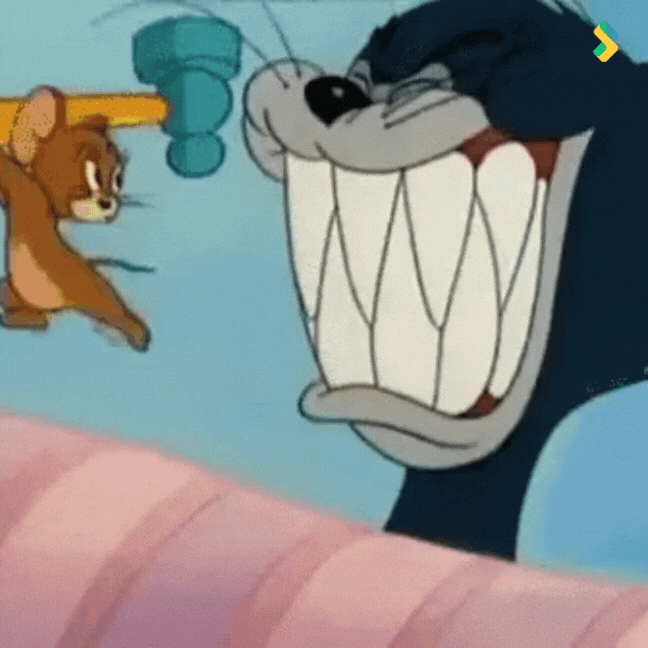 Angry Tom And Jerry GIF by Bombay Softwares