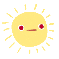 Sun Tongue Sticker by Alice Socal