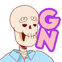 Good Night Sticker by MadSkullz