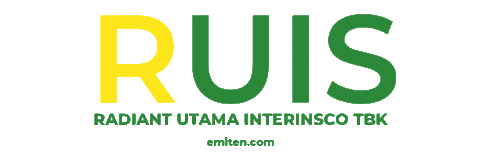Radiant Utama Interinsco Sticker by emiten.com
