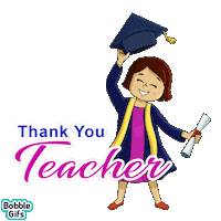 Teacher Day School Sticker by Bobble