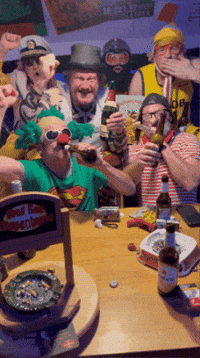 Party Bier GIF by Frog Bog Dosenband