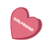 Best Friend Heart Sticker by BUXOM