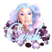 Feeling It Cardi B Sticker by Apple Music