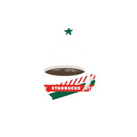 Christmas Coffee Sticker by Starbucks APAC