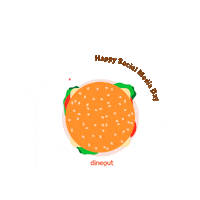 Social Media Food Sticker by Dineout