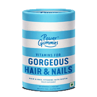 Biotin Hair Vitamins Sticker by Power Gummies
