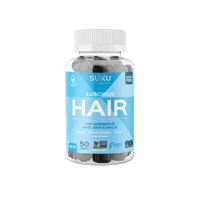 SUKUvitamins hair suku hairgummies sukuvitamins Sticker