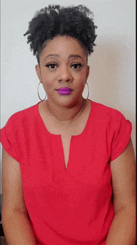 Red Shirt Reaction GIF by Kiaundra Jackson