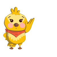 HiAtlaz work ok bird chicken Sticker