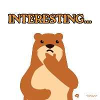 Tell Me More Deep Thoughts Sticker by WorkBeaver