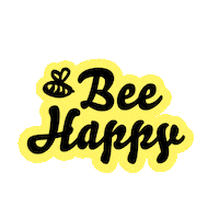 Happy Bee Sticker by The Yards Covent Garden