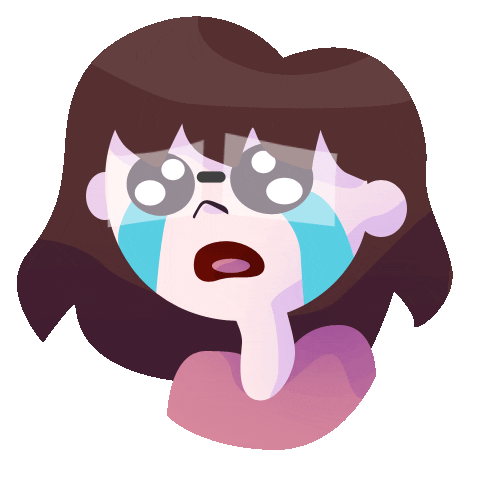 Triste Sticker