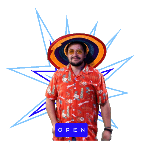 Ricardo Sticker by Open Plaza