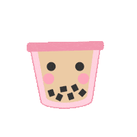 serennii bubble tea bbt seren1ty gifseren Sticker