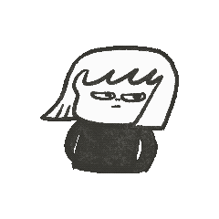 Angry Knife Sticker
