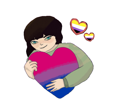Lgbt Love Sticker by Contextual.Matters