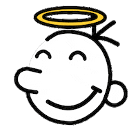 Wimpy Kid Angel Sticker by Diary of a Wimpy Kid